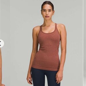 Lululemon Ebb to Street Tank Top Ancient Copper Size 2